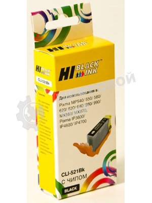 Картридж Canon PIXMA iP3600/iP4600/MP540 (Hi-black) new, CLI-521, BK