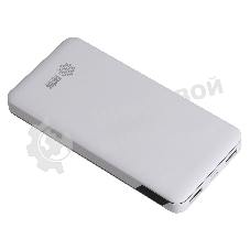 Портативный аккумулятор Cactus CS-PBFSKT-10000 10000mAh 2.1A 2xUSB белый