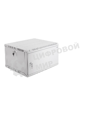 Шкаф телеком. настенный разборный 6U (600х650) дверь металл (ШРН-Э-6.650.1)