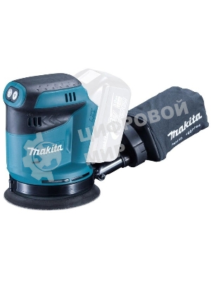 Эксцентриковая шлифовальная машина Makita DBO180Z 18В LiIon ф125мм 7000/9500/11000об/мин ампл.2.8мм 1.7кг