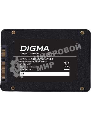 Накопитель SSD Digma Run R5, 4Tb, SATA III, 2.5