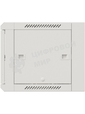 Шкаф коммутационный NTSS Премиум (NTSS-W15U6045GS-2) настенный 15U 600x450мм пер.дв.стекл 60кг серый IP20 сталь