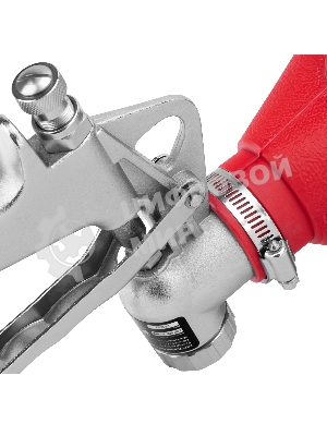 Картушный пистолет Matrix для штукатурки, V= 9,5 л, сопла 4, 6 и 8 мм