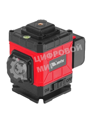 Лазерный уровень м-призм. MTX ML 360-3 Pro SET, 30 м, акк. Li 3000 мА·ч, состоит из 2 частей