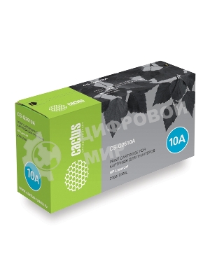 Картридж лазерный Cactus CS-Q2610A черный (6000 стр.) для HP Laser Jet 2300/2300L