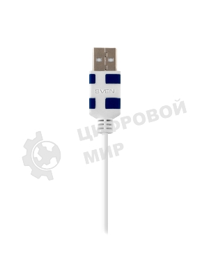 Клавиатура SVEN KB-S300 проводная, USB Type-A, белый