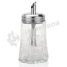 Сахарница с дозатором LR08-32 LARA 200мл, стекло, сталь