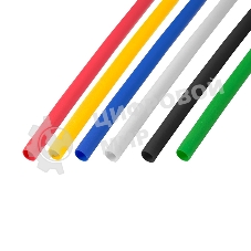 Термоусаживаемые трубки Rexant 4,0/2,0 мм, набор пять цветов, упаковка 50 шт. по 1 м