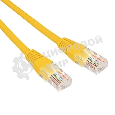 Патч-корд U/UTP Rexant cat.5e, RJ45-RJ45, 26AWG, ZH нг(А)-HF, желтый, 1 м