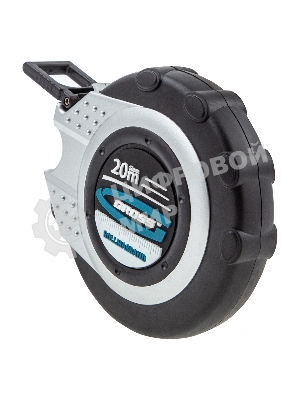 Рулетка геодезическая GROSS 31251 20 м х 13 мм, закр. корп., металл. лента, нейлон, двуст. шкала