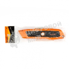 Нож Sparta выдвижное трапециевидное лезвие, двухкомпонентный корпус