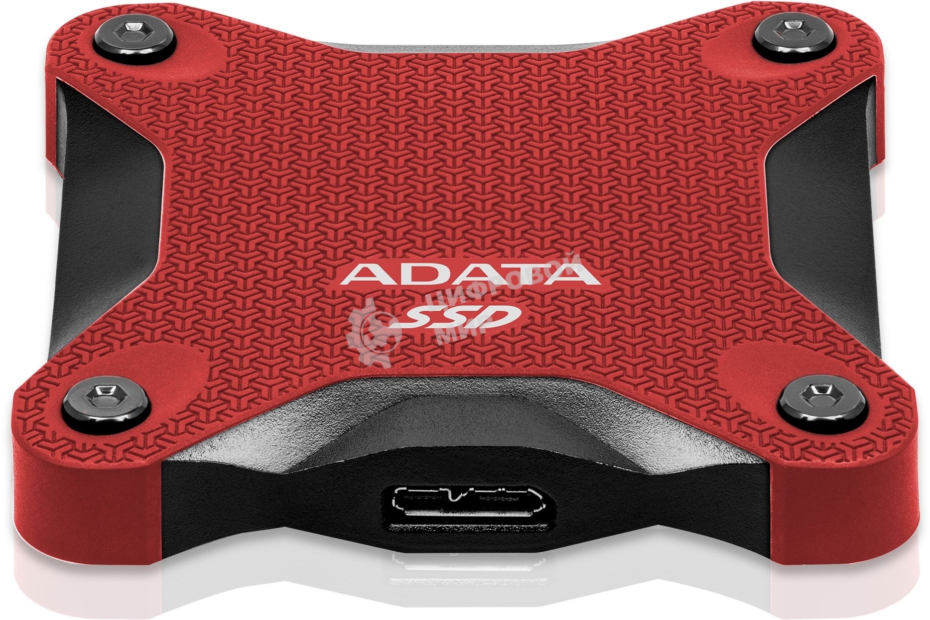 Внешний SSD ADATA SD620, 512Gb, USB 3.2 Gen 2 Type-A, R/W 520/460, красный