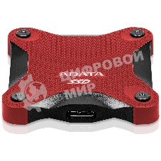 Внешний SSD ADATA SD620, 512Gb, USB 3.2 Gen 2 Type-A, R/W 520/460, красный