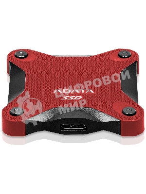 Внешний SSD ADATA SD620, 512Gb, USB 3.2 Gen 2 Type-A, R/W 520/460, красный