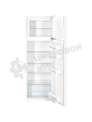 Холодильник Liebherr CTE 2931-26 001 белый двухкамерный 218/52л морозилка сверху