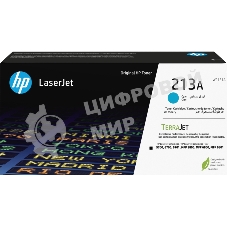 Картридж лазерный HP 213A Cyan Original LaserJet Toner Cartridge