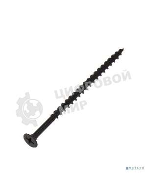 Саморез гипсокартон-дерево Kranz 4.2х75, пакет (10 шт.)