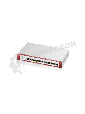 Межсетевой экран Zyxel USG FLEX 500H, Rack, 2xRJ-45: 1/2.5G (LAN/WAN), 2xRJ-45: 1/2.5G PoE+ (LAN/WAN), 8xRJ-45: 1G (LAN/WAN), 1xUSB3.0 **