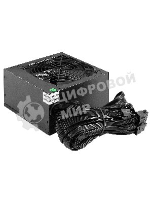 Блок питания 450W ExeGate 80 PLUS Bronze 450PPH (ATX, APFC, КПД 88% (80 PLUS Bronze), 12cm fan, 24pin, (4+4)pin, 2xPCI-E, 3xSATA, 3xIDE, черный, Color Box)