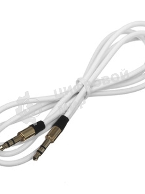 Кабель Cablexpert аудио 90˚ CCAB-01-35MML-1MW, 3.5 Jack (M)/3.5 Jack (M), белый, 1м, блистер