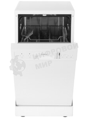 Посудомоечная машина Бирюса DWF-409/6 W, белый, 44.8 см, 9 компл., 49 дБ, класс A++