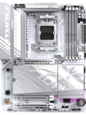 Материнская плата Gigabyte B850 AORUS ELITE WIFI7 ICE rev. 1.1, AM5, AMD B850, 4xDDR5, 4xSATA, 3xM.2, 1xPCIe 5.0 x16, 2xPCIe 3.0 x16, 1xDP, 1x2.5Gb LAN, Wi-Fi 7, Bluetooth 5.4, 1xUSB-C 10Gbps, 2xUSB-A 10Gbps, 5xUSB-A 5Gbps, 4xUSB-A 2.0, 3x3.5 мм + S/PDIF оптический, 7.1, ATX