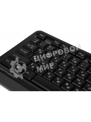 Комплект клавиатура+мышь A4Tech FStyler FG1035 беспроводной, USB, 2000 DPI, чёрный/серый