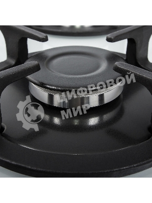 Газовая варочная панель Maunfeld EGHG.32.1CW/G, 2 конфорки, закаленное стекло, белый