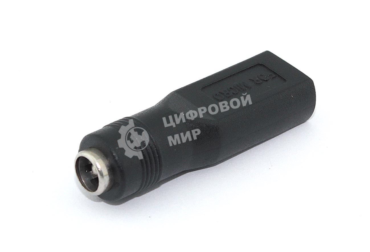Переходник 5,5х2,5 на Micro USB мама