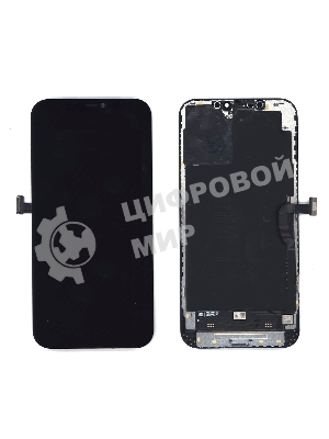Дисплей (модуль) для Apple iPhone 12 Pro Max в сборе с тачскрином (orig), черный