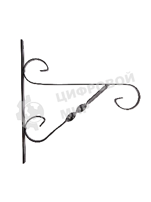 Кронштейн для крепления подвесных корзин Palisad, настенный