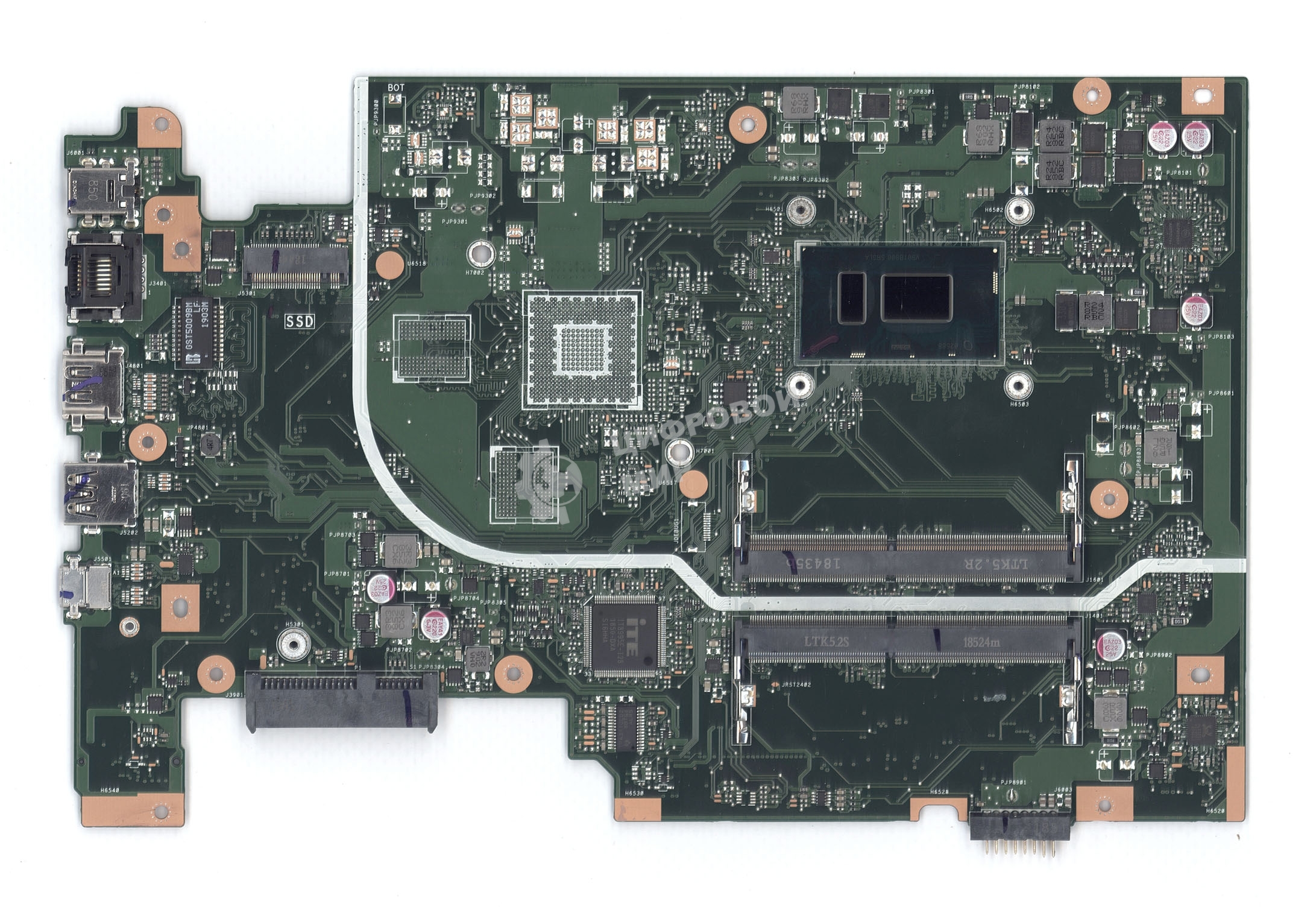 Материнская плата для Asus X705UA I5-8250U 90NB0EV0-R00051