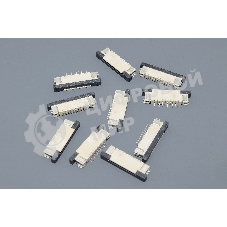 Разъем FPC Half Coverage Top Contact 0.8K-BS-10PWB 10 pin высота 2мм шаг 0,8мм 10 шт