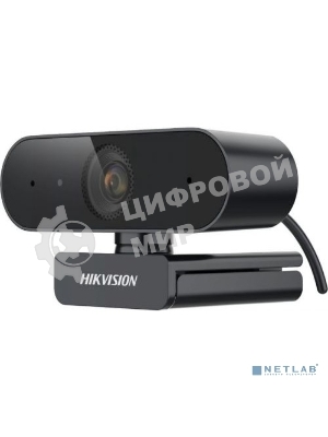 Камера Web Hikvision DS-U02P черный 2Mpix (1920x1080) USB2.0 с микрофоном