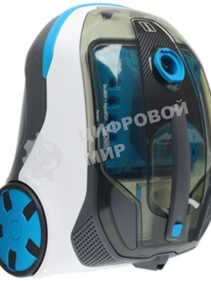 Пылесос Thomas DryBOX+AquaBOX Parkett белый/синий, 325/1700 Вт, уборка сухая/сбор жидкости, пылесборник контейнер 2.6 л