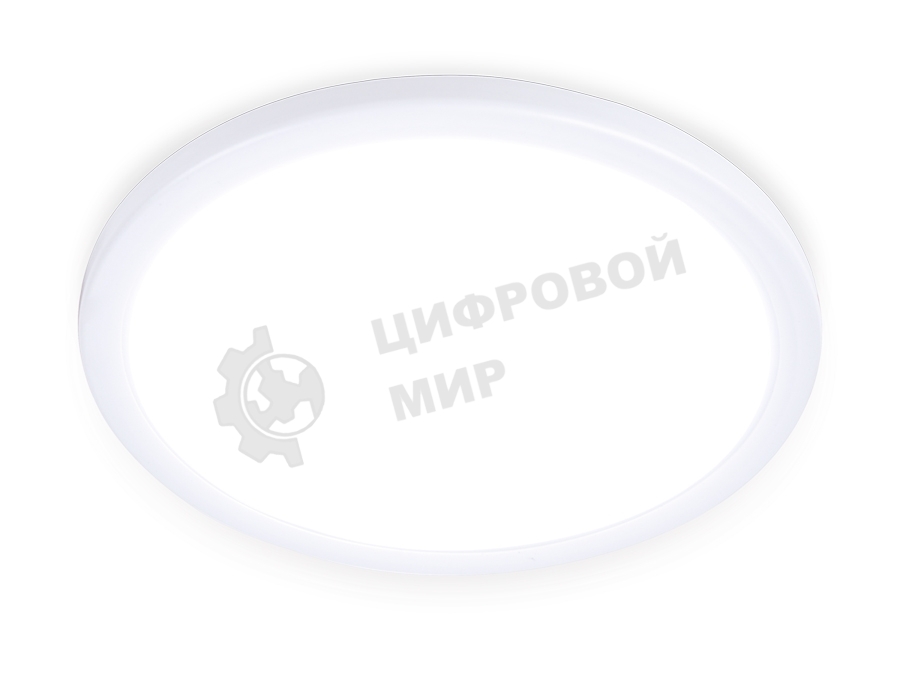 Встраиваемый ультратонкий светодиодный светильник Ambrella light DLR301 6W 4200K 220-240V D100*25 (A50-90)