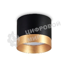 Светильник Ambrella light TN5317 BK/GD черный/золото GX53 D82*70