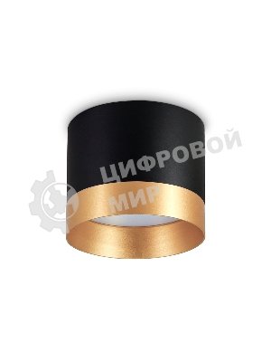 Светильник Ambrella light TN5317 BK/GD черный/золото GX53 D82*70