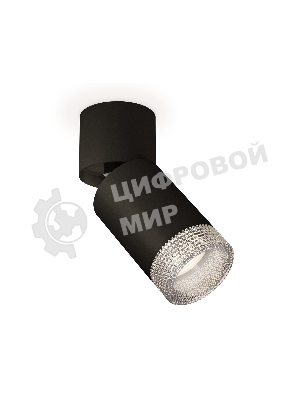 Светильник Ambrella Light XM6313060 SBK/BK/CL черный песок/черный/прозрачный MR16 GU5.3 (A2221, C6313, N6150)