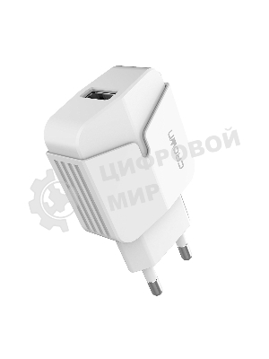 Сетевое зарядное устройство универсальное Crown Micro CMWC-3030F белый