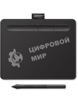 Графический планшет Wacom Intuos S CTL-4100K-N USB черный