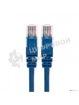 Патч-корд U/UTP Rexant cat.6, RJ45-RJ45, неэкранированный, 26AWG, LSZH, синий, 1.5 м