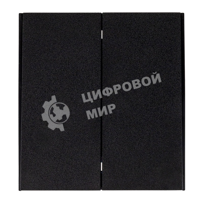 Выключатель Kranz STRONG 2 кл для жалюзи возвратный 10А с/у антрацит