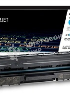 Картридж лазерный HP CF541X (HP 203X) голубой для HP LaserJet M254/M280/M281 2500 страниц.
