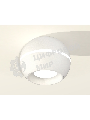 Светильник Ambrella Light XS1101001 SWH белый песок MR16 GU5.3 LED 3W 4200K (C1101, N7020)
