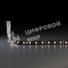 Лента светодиодная 5050 24V 60Led 14,4W IP20 Black / 60Led 14,4W IP20 4200K дневной белый
