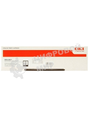 Картридж лазерный Oki C801/821 7К черный