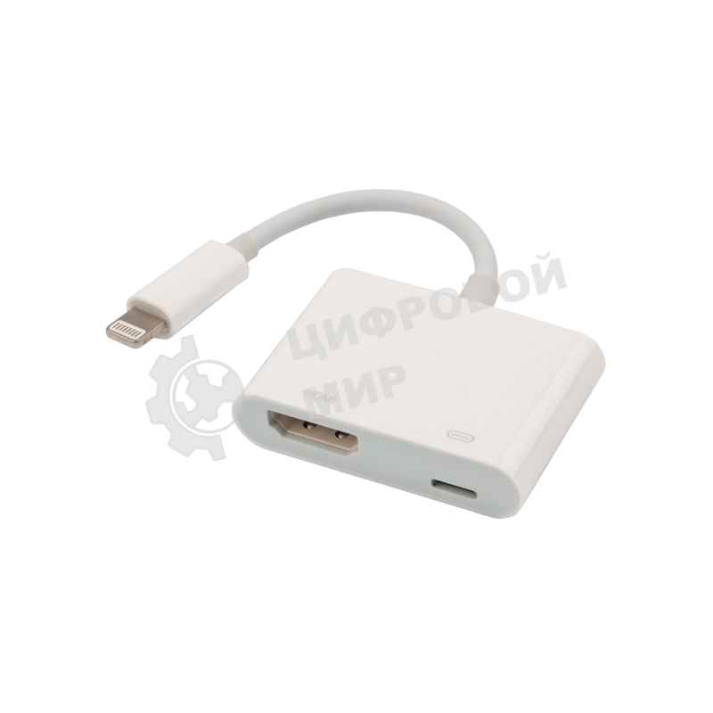 Переходник Rexant Lighting (Male) - HDMI (Female)