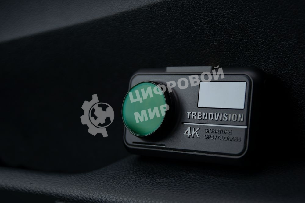 Видеорегистратор с радар-детектором TrendVision Hybrid Signature Real 4K Max GPS ГЛОНАСС черный