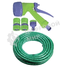 Набор Palisad поливочный шланг 3/4'' 15м 7-реж пистолет соед адаптер